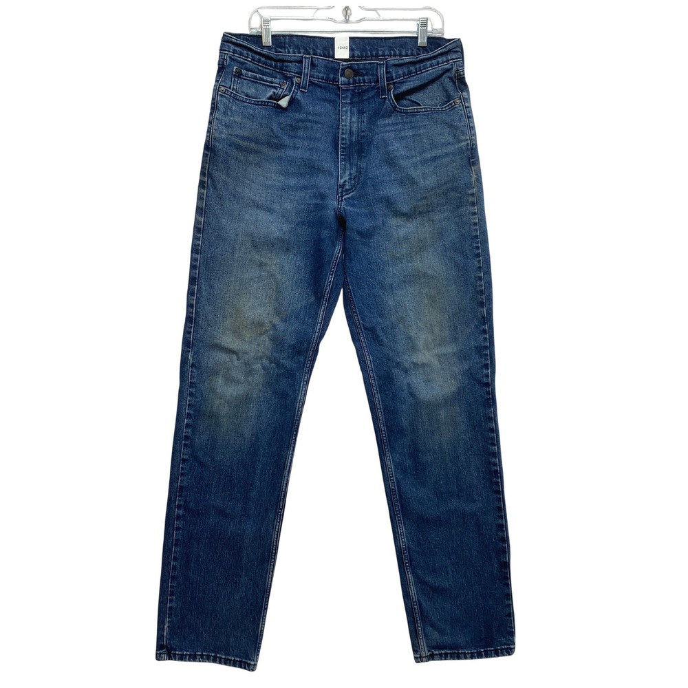 Levi's Jeans Mens 36x36 Blue 550 Relaxed Fit Tapered Leg Denim